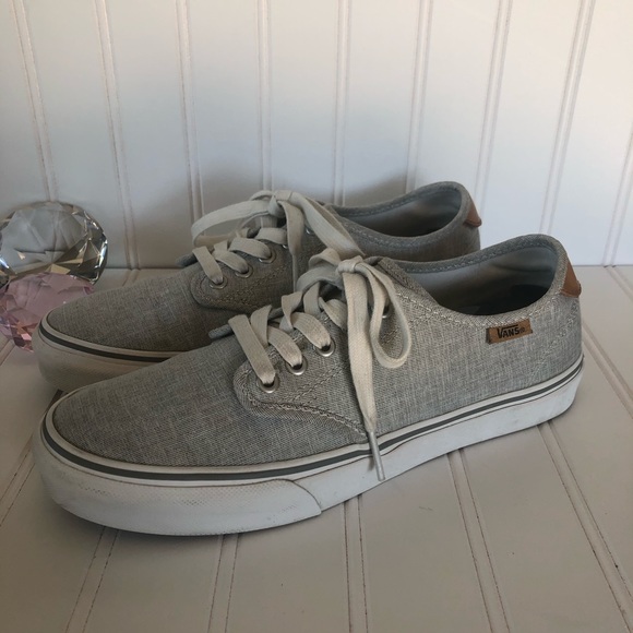 womens gray vans shoes